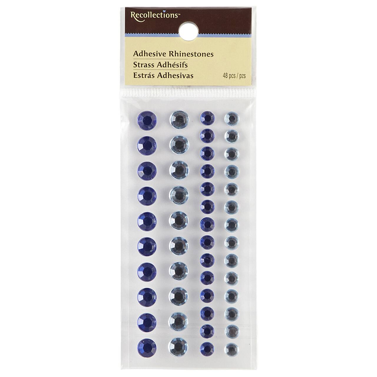 12 Pack: Two-Tone Rhinestones by Recollections™